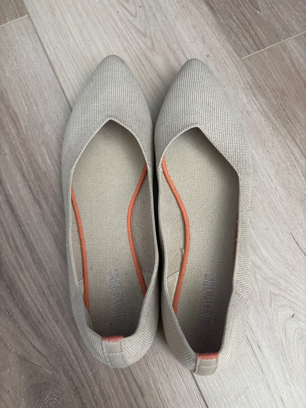 Ivory Ballet Flats